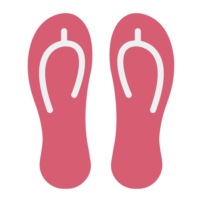 See more icon inspiration related to footwear, flip flops, fashion, sandals, Flip flop and summertime on Flaticon.