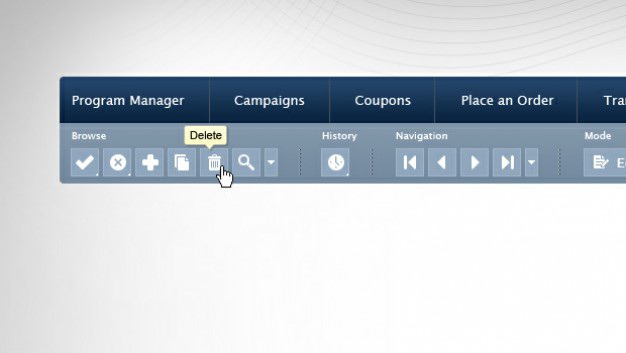 Toolbar and menu template Free Psd. See more inspiration related to Menu, Icon, Template, Buttons, Horizontal and Toolbar on Freepik.