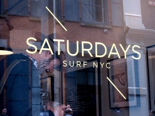 surf and skate #nyc #saturdays #surf #logo