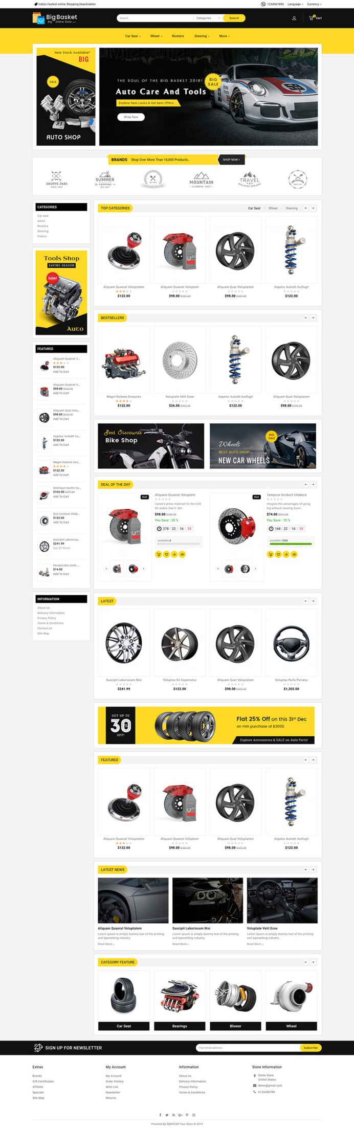 Big Basket - Multipurpose WooCommerce Responsive Theme | TemplateTrip