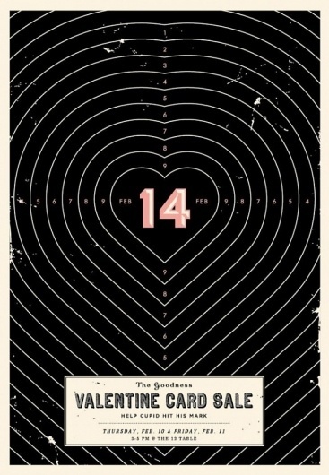 The Fox Is Black #valentines #line #fox #is #the #black #levy #poster #bullseye #type #paul