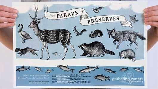 Integrated Branding | Work | Cricket Design Works #preservation #poster