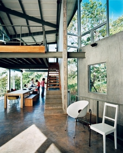 WANKEN - The Blog of Shelby White » Central America Tuscania House #house #modern #living #architecture #central #america #room