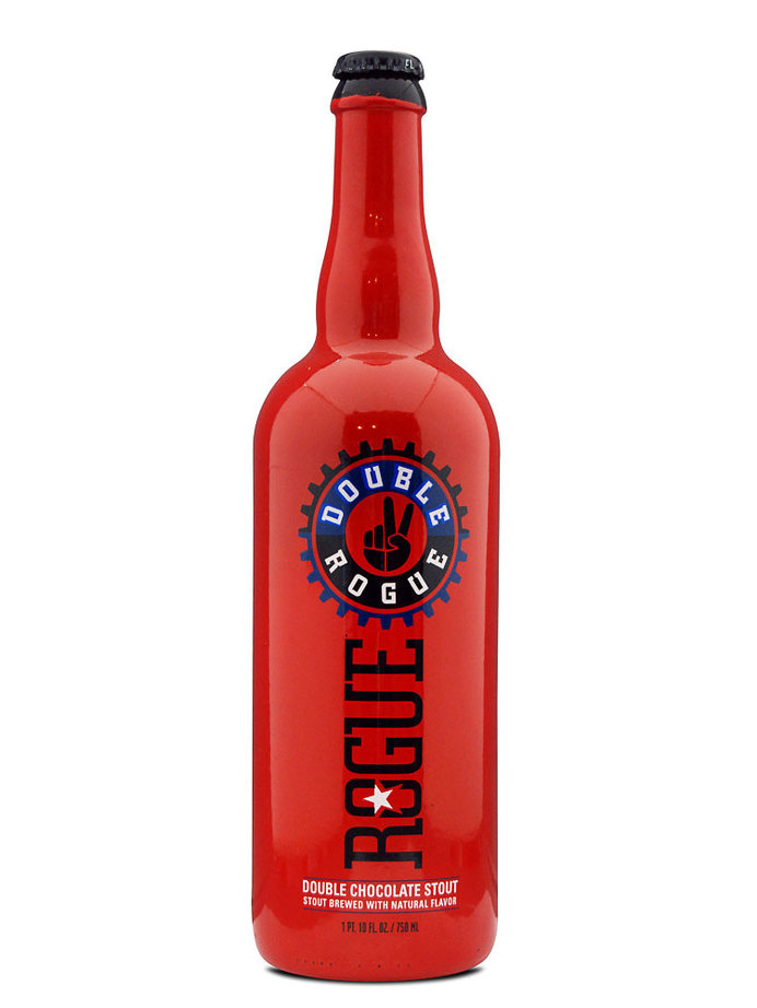Double Rogue #packaging #beer #label #bottle