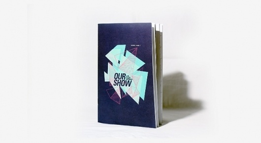 Our Show Zine Issue 1 - RobotTiger #zine #show #art #our #typography