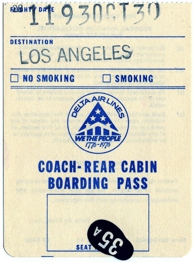 All sizes | Delta L-1011 Boarding Pass ATL to LAX | Flickr - Photo Sharing! #pass #retro #boarding