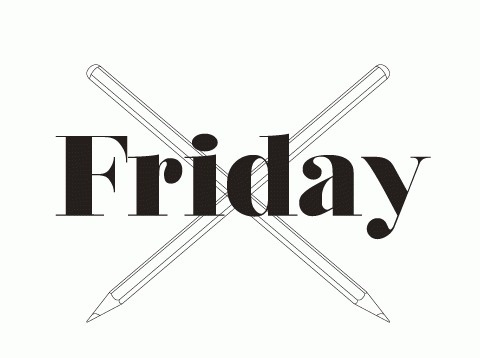 ANONYMOUS MAG #halftone #neon #friday #black #dots #gif #type #pencil #typography