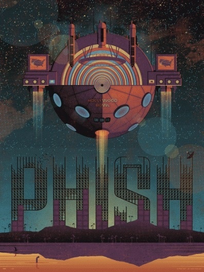 DKNG Studios » Posters #hollywood #vector #bowl #space #poster #dkng #phish