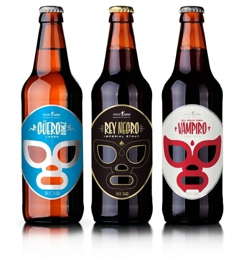 Looks like good Graphic Design by José Guízar #beer #from #mexico #by #guzar #jos