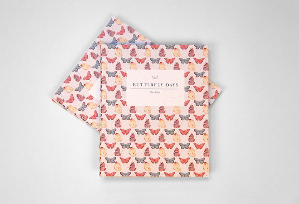 Butterfly days mariadiamantes #butterflies #pattern #design #book #illustration #editorial