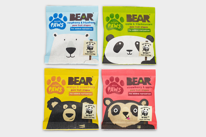 Bear Paws — The Dieline #bears