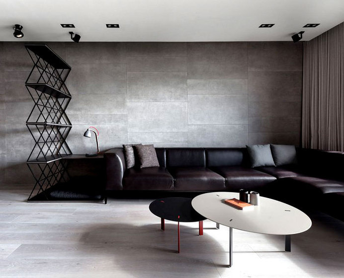 Dark and Moody Apartment Interior color trend #interior #design #decor #home #gecor #colors #dark