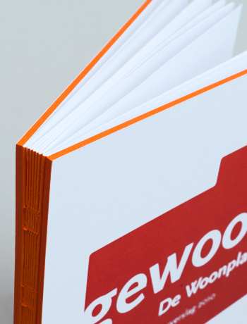 .jaarverslag 2010 De Woonplaats #binding #book #annual #report