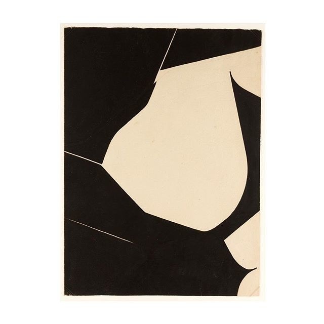 3 P A L A Z U E L O Pablo Palazuelo (1916 –2007) Spanish painter and sculptor #gallery #art #abstract #painting #black #white #paper #ar