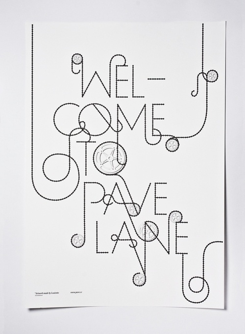 Typeverything.com -Â Pave Culture Cyclist Shop... - Typeverything #typography