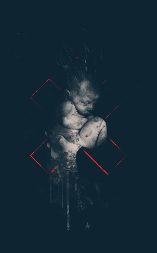 SEVEN #digital #illustration #portrait #giga #seven #art #kobidze #life
