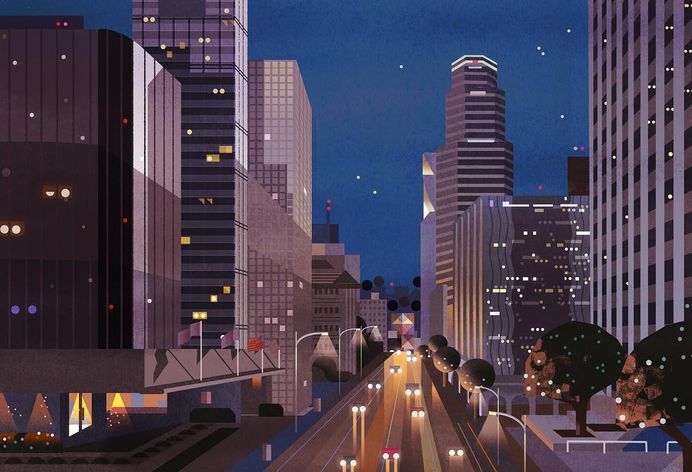 One more to start the new year. Downtown LA!