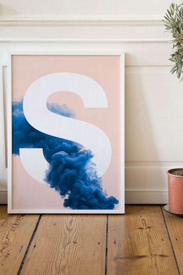 Smoke S #poster #typography