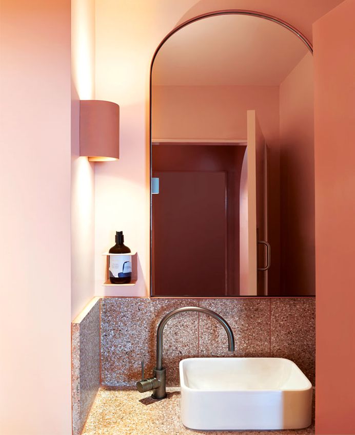 Encaustic Tiles, Terrazzo and Warm Timbers at Fonda Restaurant - InteriorZine