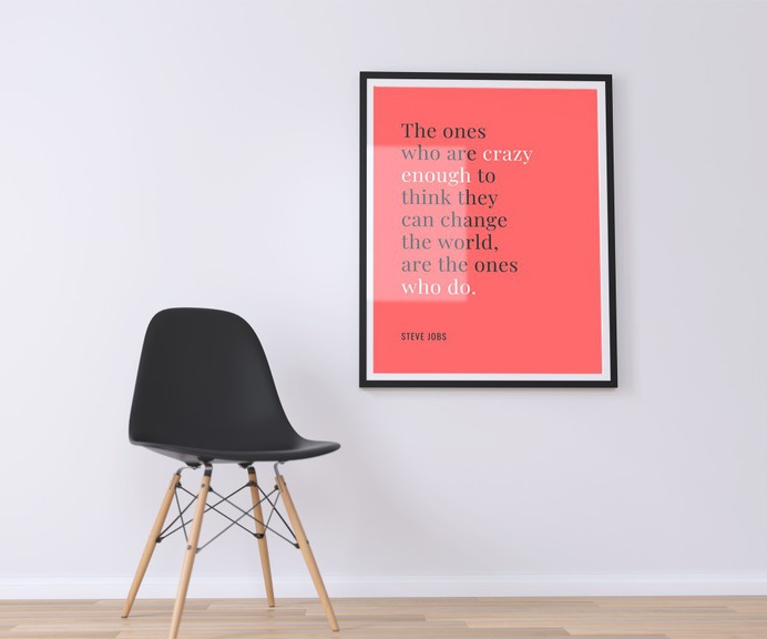Steve Jobs Quote Printable Wall Art