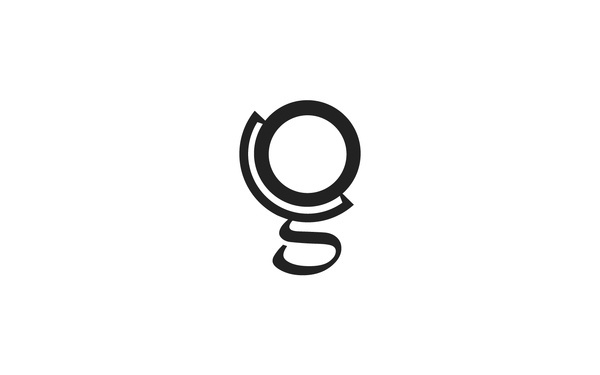 R&Co. Design Global Ent. Logo http://r-ny.com/ #lettering #logo #monogram #symbol #minimal #type #typography