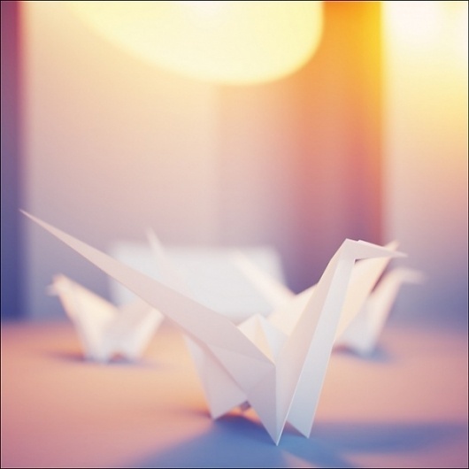 CGPortfolio - Denys Zhytnyk #inspire #render #colors #light #vray #art #origami #modelling #paper #shadow