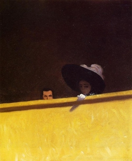 Box Seats at the Theater by Felix Vallotton #painting #art