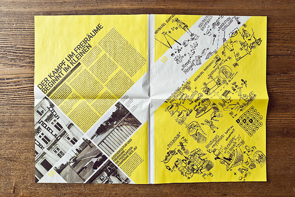 JKF Festival for youth culture – Newspaper on Behance #magazine
