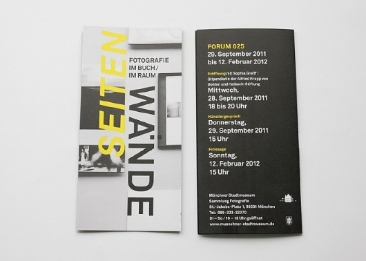 Creative Johannafloeter Grotesk Flyer Yellow And Black Image Ideas Inspiration On Designspiration