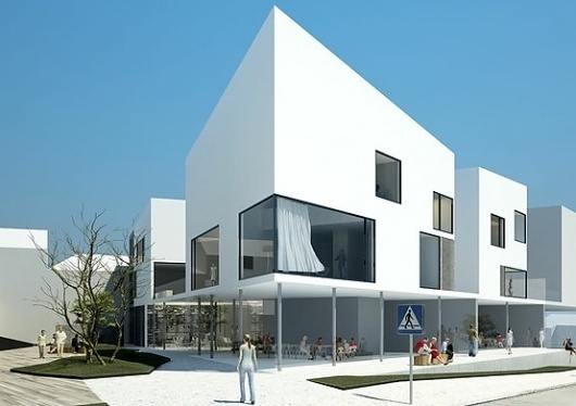 architecture / Edifício ZEN Viseu | 2008 www.artspazios.pt #architecture #artspazios #rendering