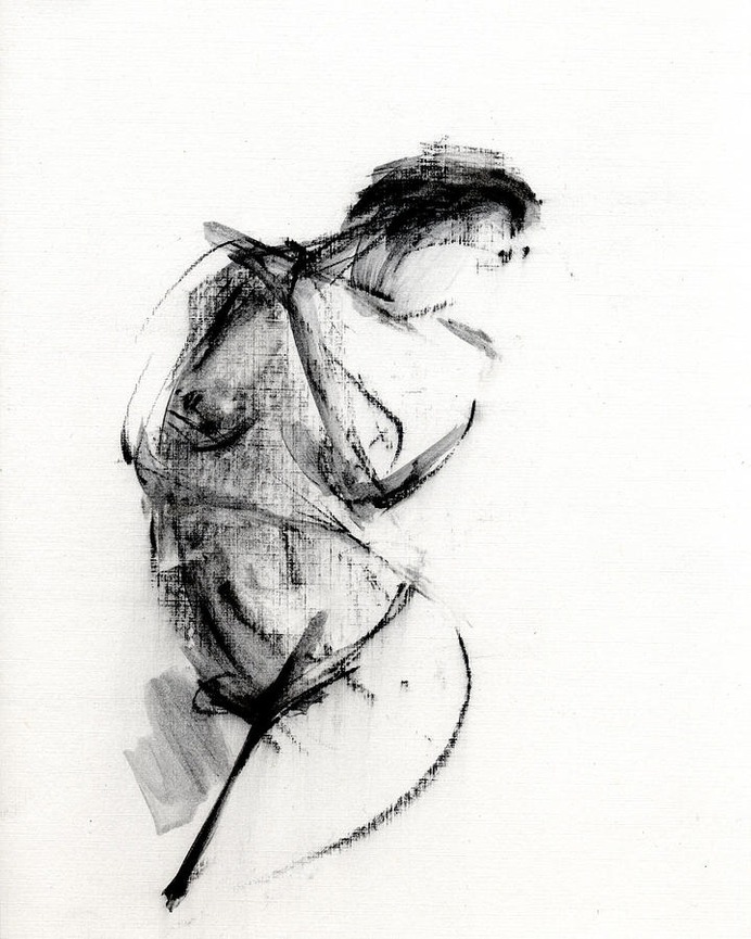 Figure Painting - Untitled 219 by Chris N Rohrbach