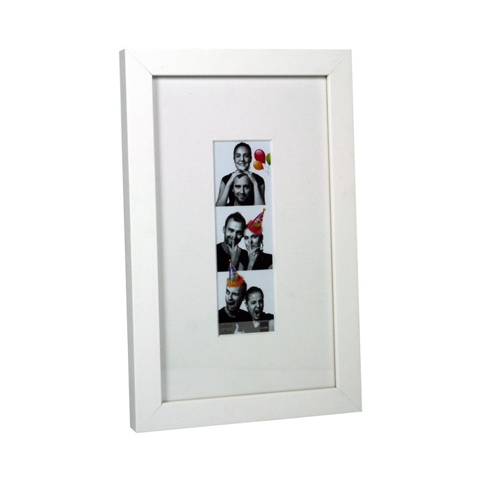 Photobooth White Photo Frame , 15 cm x 25 cm