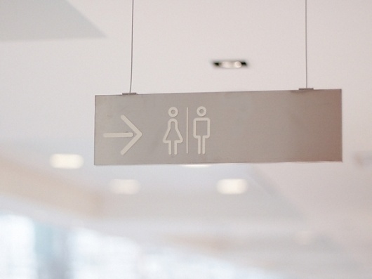 baseline workshop / the gallery #signage #graphics #wayfinding