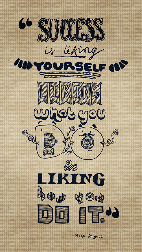 "Success" by Molly Yllom #illustration #character #design #type #typography #lettering