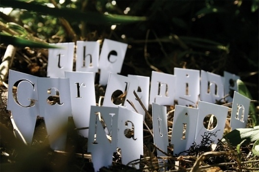Liz Morrison - Philadelphia, Pennsylvania - The Gardening Nation #design #handmade #typography