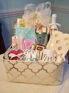 Wedding gift basket!