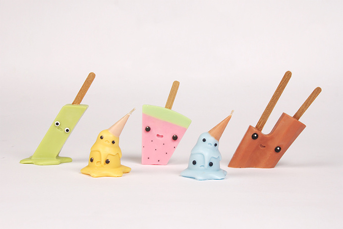 #icecream #candle #color #funny
