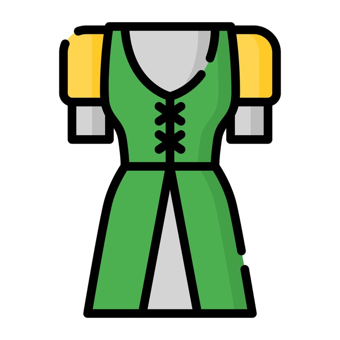See more icon inspiration related to garment, femenine, clothing, dress, elegant, fashion and clothes on Flaticon.