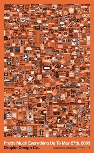 Draplin Design Co Poster by Aaron Draplin #poster