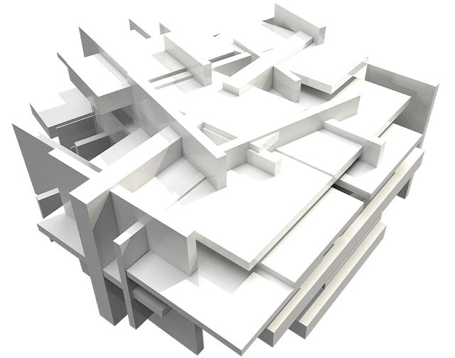 3d Maze ©2018 Structured Art by Jim Keaton