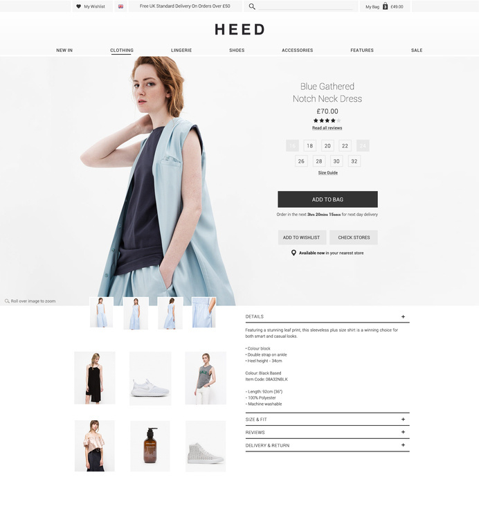 Fashion Website