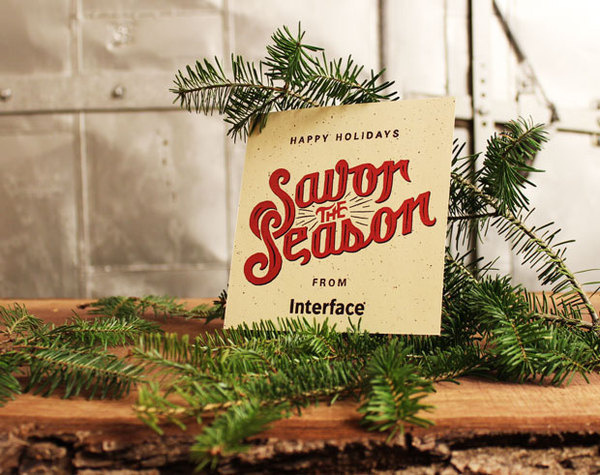 Savor the Season #holidays #lettering #zac #hand #jacobson #typography