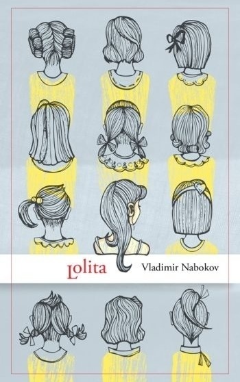 Lolita #yellow #book #girls #covers #lolita #illustration