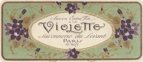 coqueterías #vintage #label #beauty