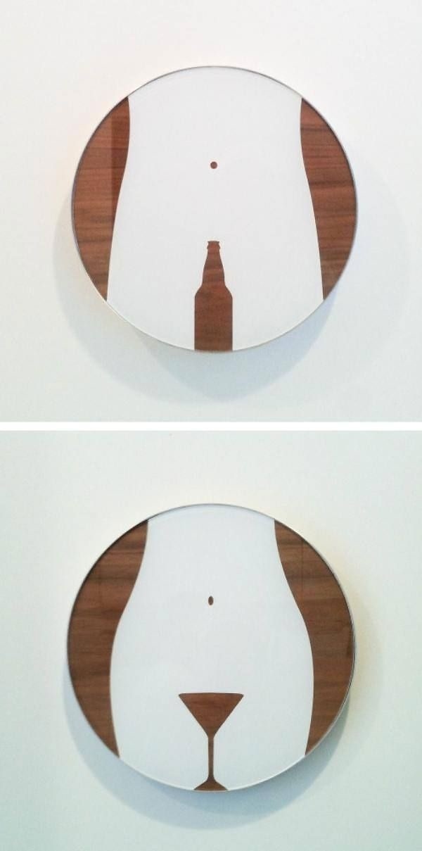 bar toilet signs beer wine men women