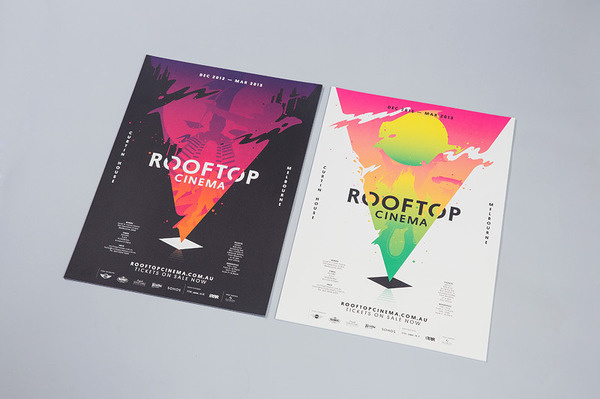 Rooftop Cinema SouthSouthWest #logo #branding