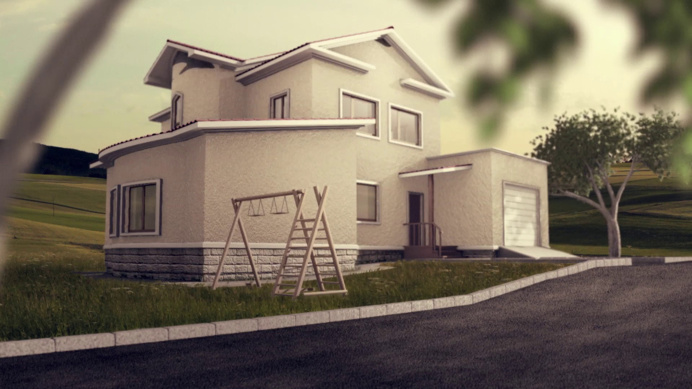 #house #cgi #architecture #garden #3d #animation