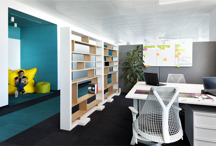 Paysafe Office Space in Sofia - #office, #interior,