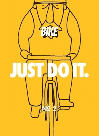 Bike – Just do it | #illustration #bike
