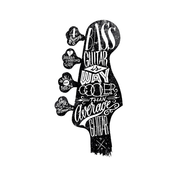 Bass Guitar Is Way Cooler on Behance